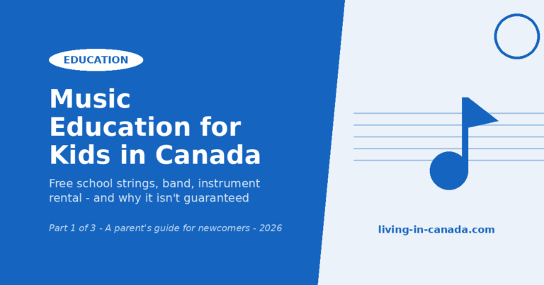 Music Education for Kids in Canada: School Strings, Band & Instrument Rental